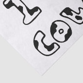I Heart Cows Tissuepapier (Detail)