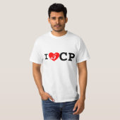 I Heart CP Light BG T-shirt (Voorkant volledig)
