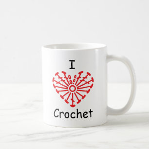 I Heart Crochet - Heart Crochet Chart Pattern Koffiemok