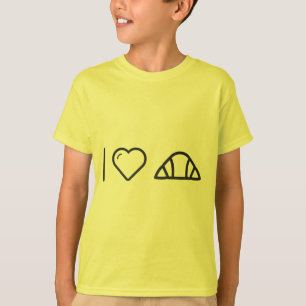 I Heart Croissant Breads T-shirt