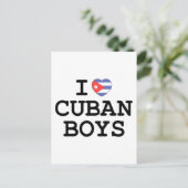 I Heart Cuban Boys Briefkaart (Staand voorkant)