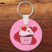 I Heart Cupcakes Sleutelhanger (Voorkant)