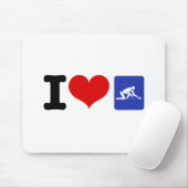 I Heart Curling Muismat (Met muis)