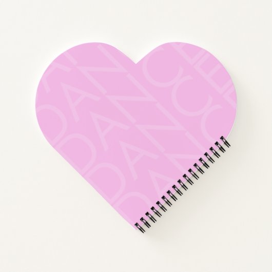 I Heart Dance Dagboek Notitieboek (Achterkant)