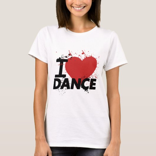I Heart Dance T-shirt (Voorkant)