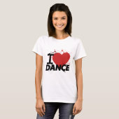 I Heart Dance T-shirt (Voorkant volledig)