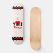 I Heart Dancing Tango Persoonlijk Skateboard (Voorkant)