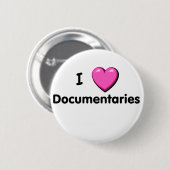 I Heart Documentaries Button (Voorkant /achterkant)