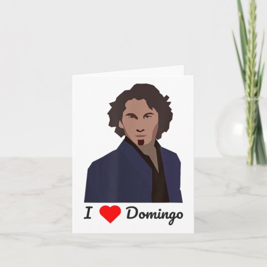 I Heart Domingo _1 Kaart (Voorkant)