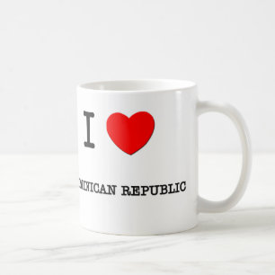 I HEART DOMINICAN REPUBLIEK KOFFIEMOK