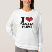 I Heart Donald Trump T-shirt (Voorkant)