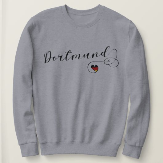 I Heart Dortmund, Noordrijn-Westfalen Trui (Design voorkant)