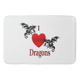 I Heart Dragons Badmat