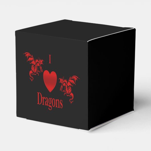 I Heart Dragons Bedankdoosjes (Achterkant)