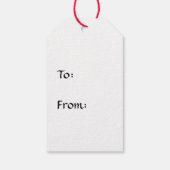 I Heart Dragons Cadeaulabel (Achterkant)