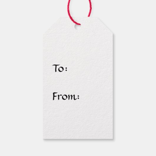 I Heart Dragons Cadeaulabel (Achterkant)