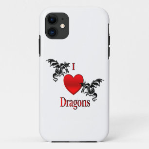 I Heart Dragons Case-Mate iPhone Case