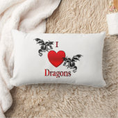 I Heart Dragons Kussen (Deken)