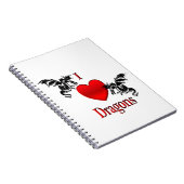 I Heart Dragons Notitieboek (Rechterzijde)