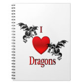I Heart Dragons Notitieboek (Voorkant)