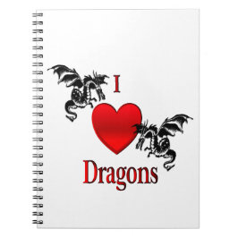 I Heart Dragons Notitieboek