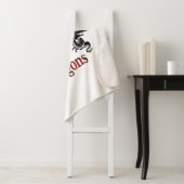 I Heart Dragons Sherpa Deken (In situ)