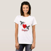 I Heart Dragons T-shirt (Voorkant volledig)