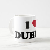 I Heart Dublin Ierland Koffiemok (Voorkant links)