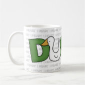 I Heart Ducks Koffiemok (Links)