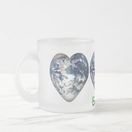 I Heart Earth (I Aarde) Matglas Koffiemok