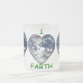 I Heart Earth (I Aarde) Matglas Koffiemok (Center)
