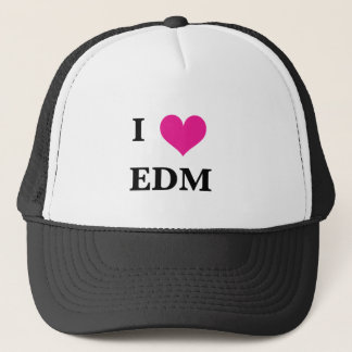 I Heart EDM Trucker Pet