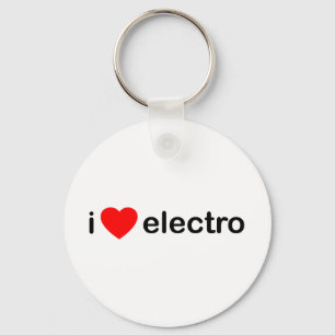 I Heart Electro Sleutelhanger