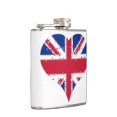 I Heart Engeland Britse vlag Union Jack Heupfles (Rechts)