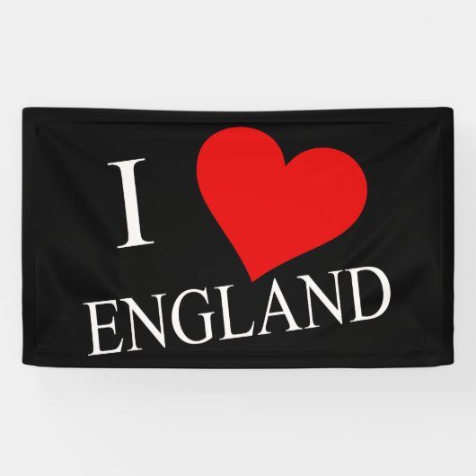I Heart England at (h) brcnt Spandoek (Horizontaal)