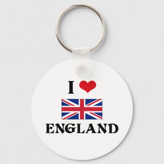 I HEART ENGLAND SLEUTELHANGER (Voorkant)