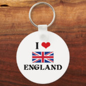 I HEART ENGLAND SLEUTELHANGER (Voorkant)