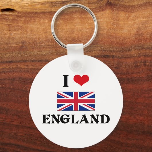 I HEART ENGLAND SLEUTELHANGER (Voorkant)