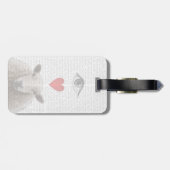 I Heart Ewe Bagagelabel (Achterkant horizontaal)