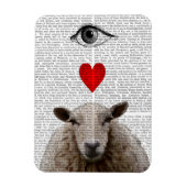 I Heart Ewe Magneet (Verticaal)
