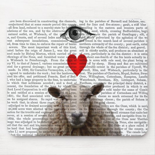 I Heart Ewe Muismat (Voorkant)