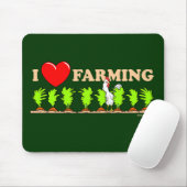 I Heart Farming Muismat (Met muis)