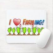 I Heart Farming Muismat (Met muis)