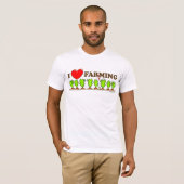 I Heart Farming T-shirt (Voorkant volledig)