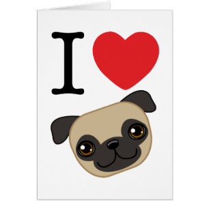 I Heart Fawn Pugs