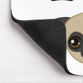I Heart Fawn Pugs Muismat (Hoek)