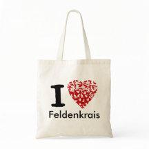 I Heart Feldenkrais Tas | Rood hart
