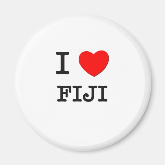 I HEART FIJI MAGNEET (Voorkant)
