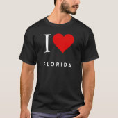 I Heart Florida blk Mannen T-shirt (Voorkant)