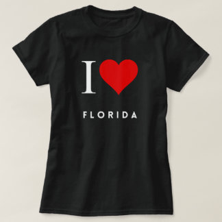 I Heart Florida Zwart Vrouwen T-shirt
